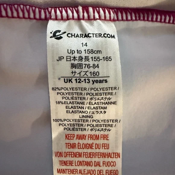 Harry Potter Girls' Hogwarts Swimsuit Size 14 NWOT - Picture 6 of 9